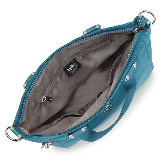 Kipling Venla Tote Tassen Turquoise | BE 1478WN